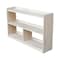 International Concepts Abby Divided Bookcase, 30"H, Unfinished SH-14830 - alternate 1